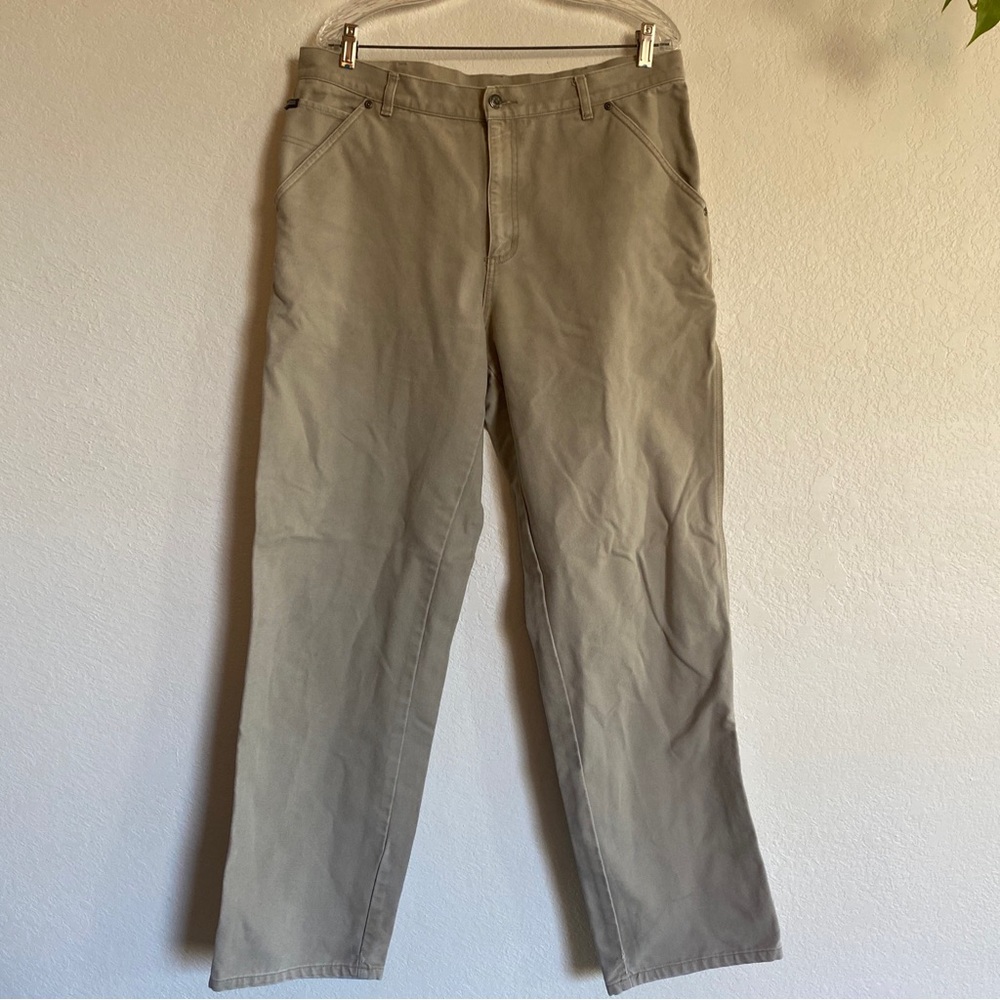 SOREL Carpenter Cream Work Pants Men’s Size 36x34 EX CONDITION